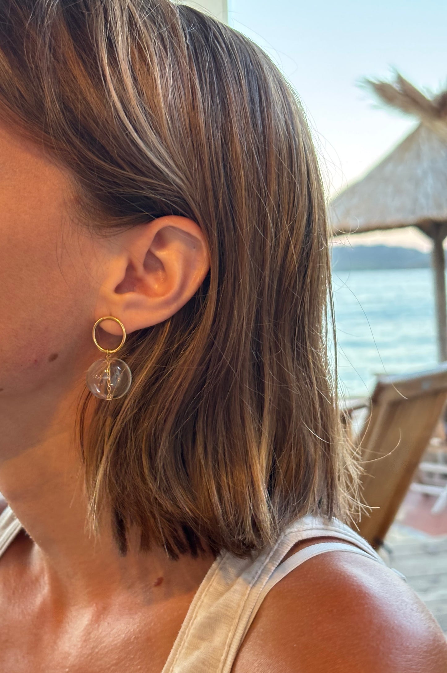 Boucles Loula dorées