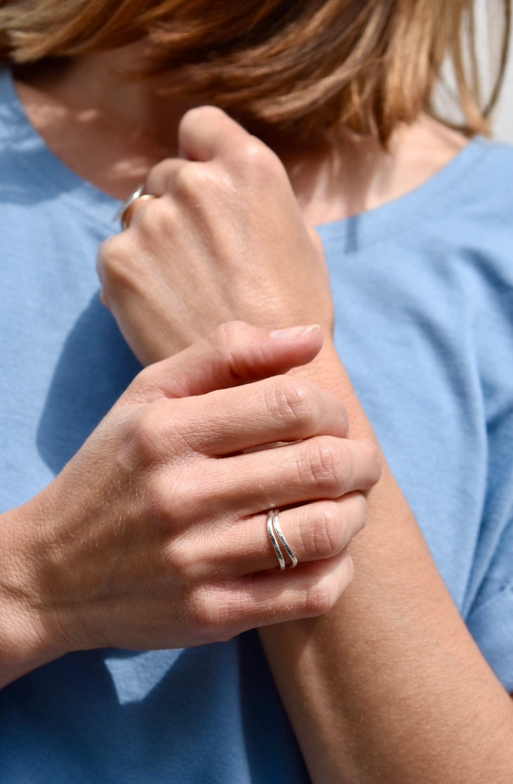 Bague Ola, Argent massif