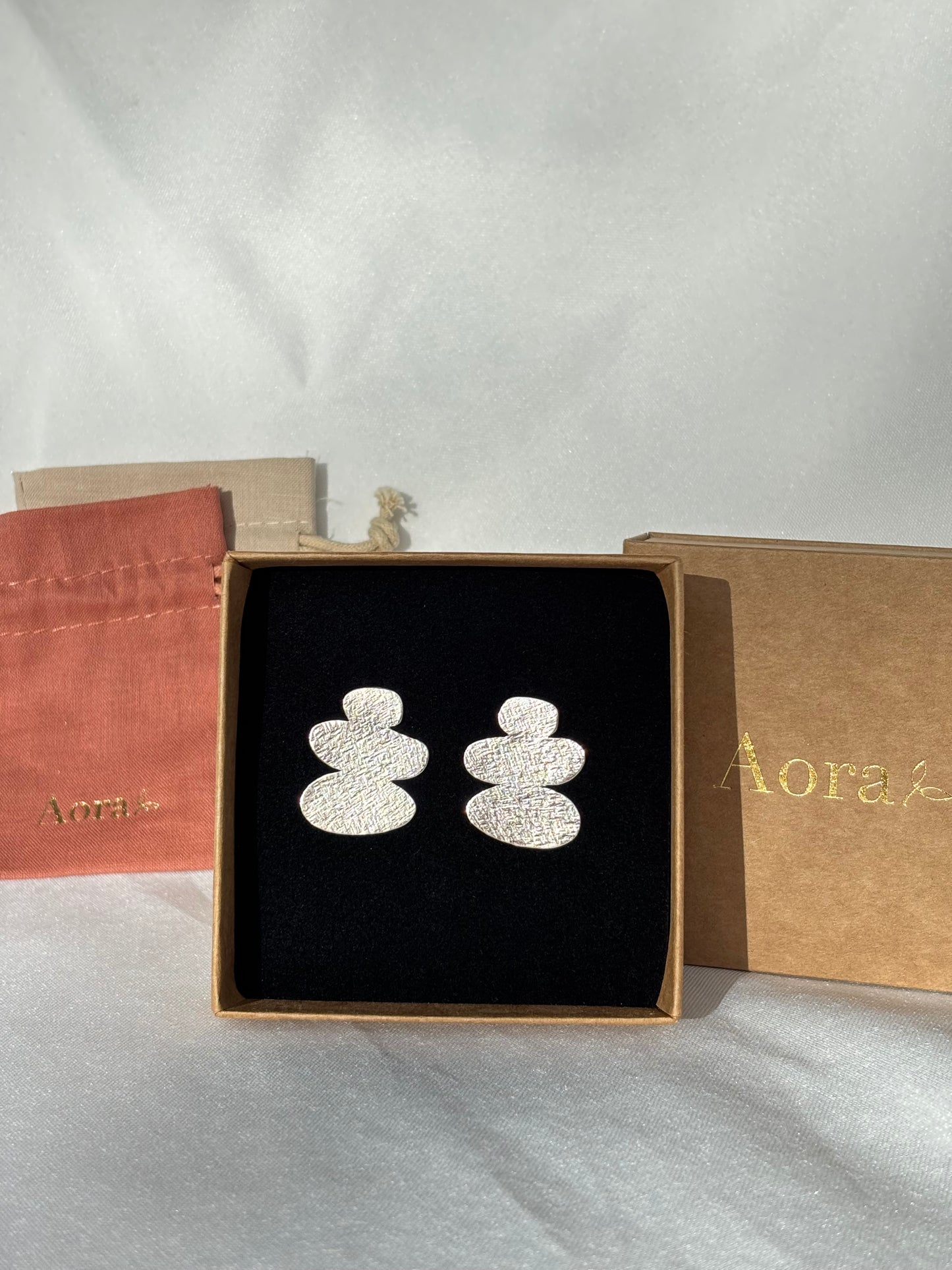 Boucles d’oreilles Roca - Argent massif