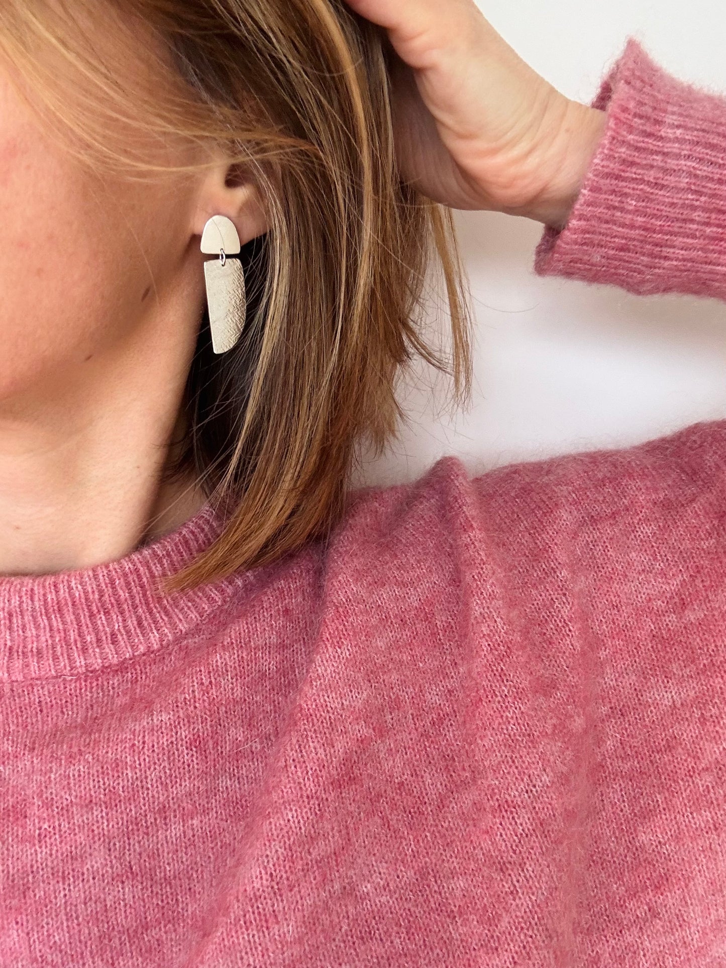 Boucles d’oreilles Rima - Argent massif