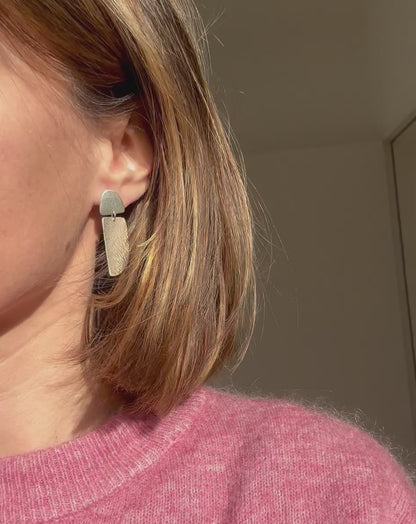 Boucles d’oreilles Rima - Argent massif